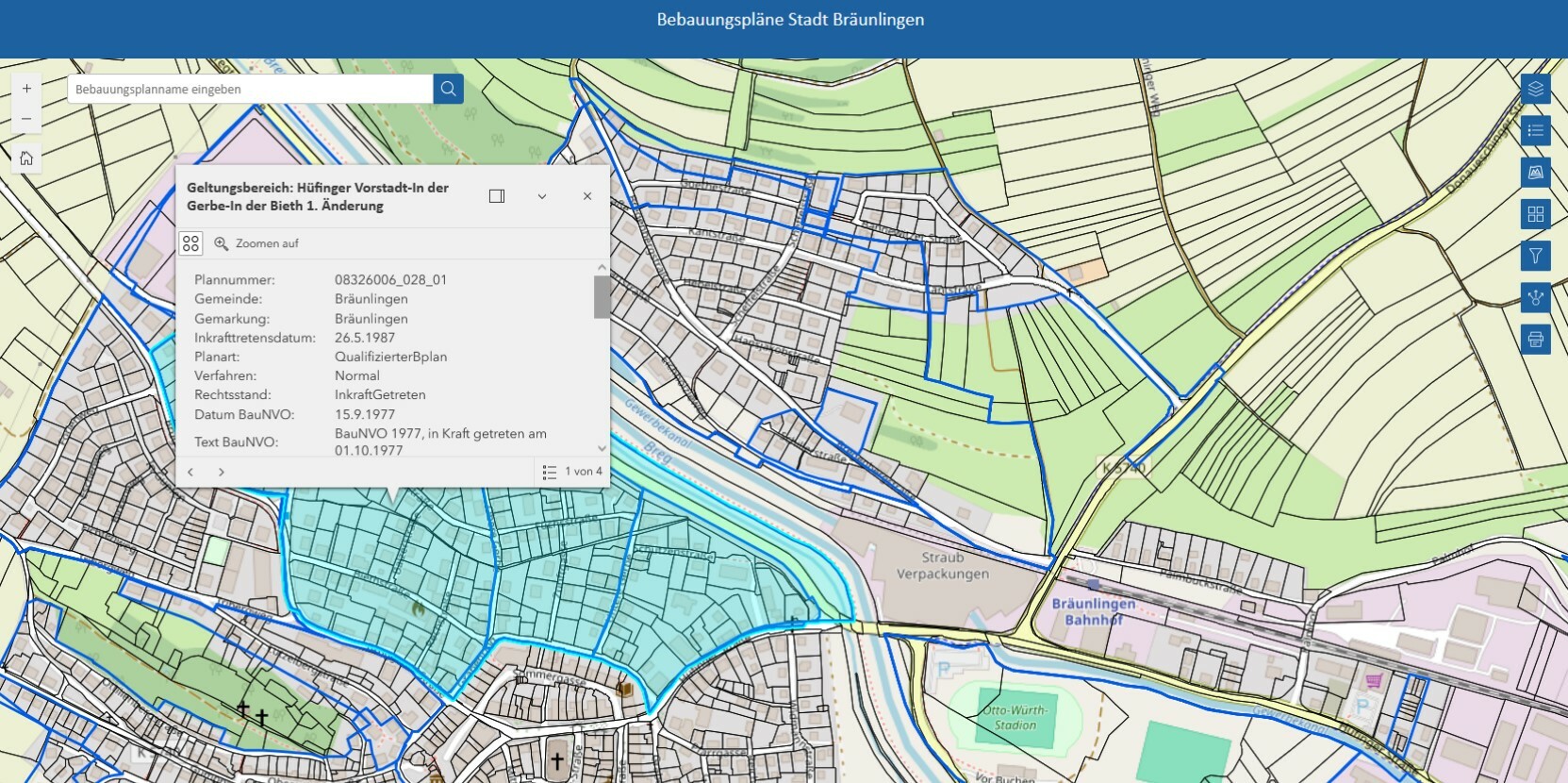 Bebauungspläne digital verfügbar - Stadt bietet neuen Service für Bauherren