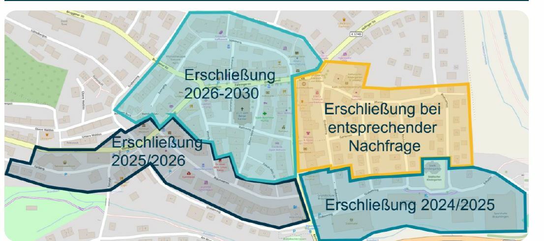 Nächste Schritte für das Nahwärmenetz / Information für die Bürger