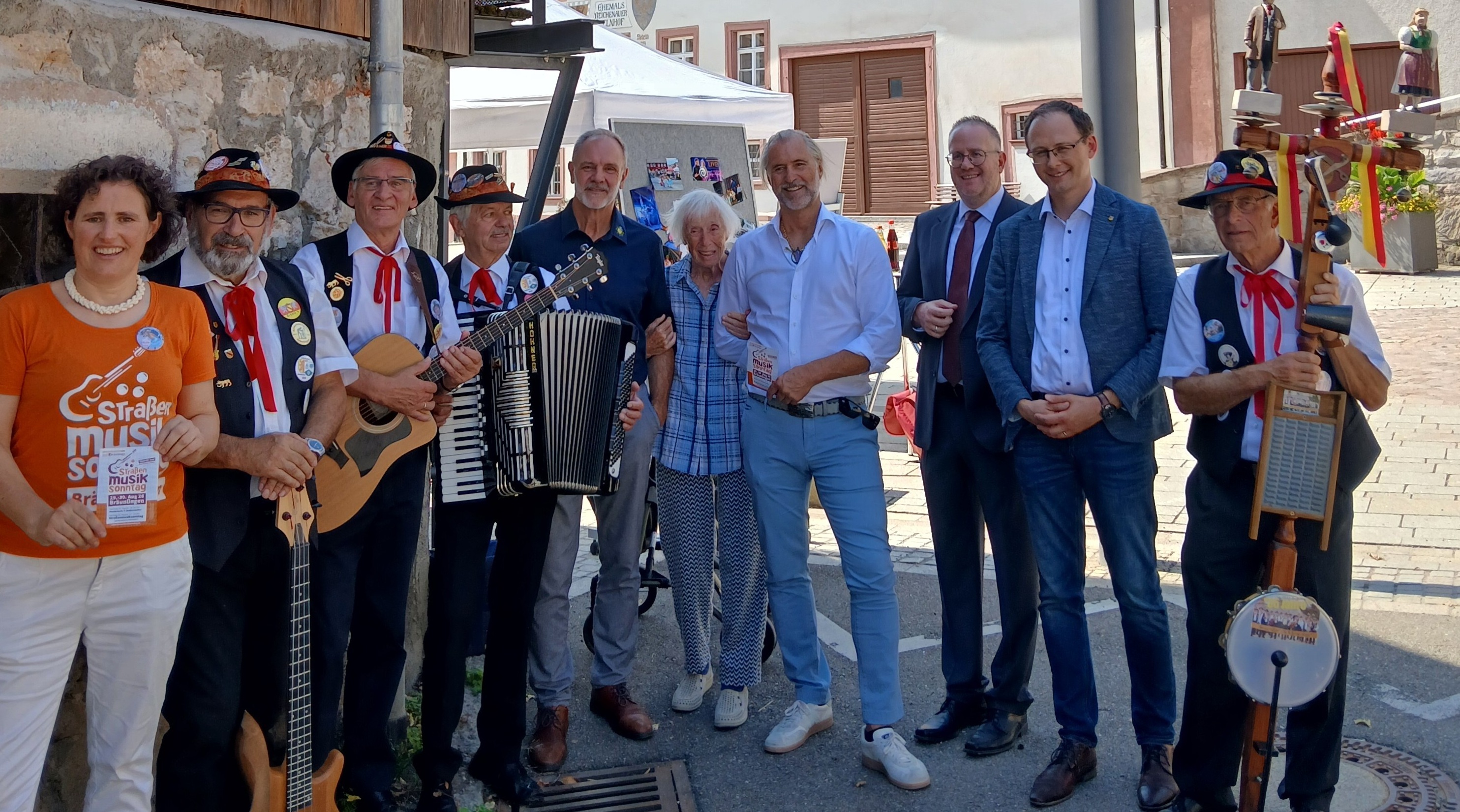 Vorstellung des Programms für den 19. Bräunlinger Straßenmusiksonntag - Unterstützung machts möglich