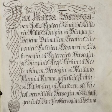 Maria Theresia Text